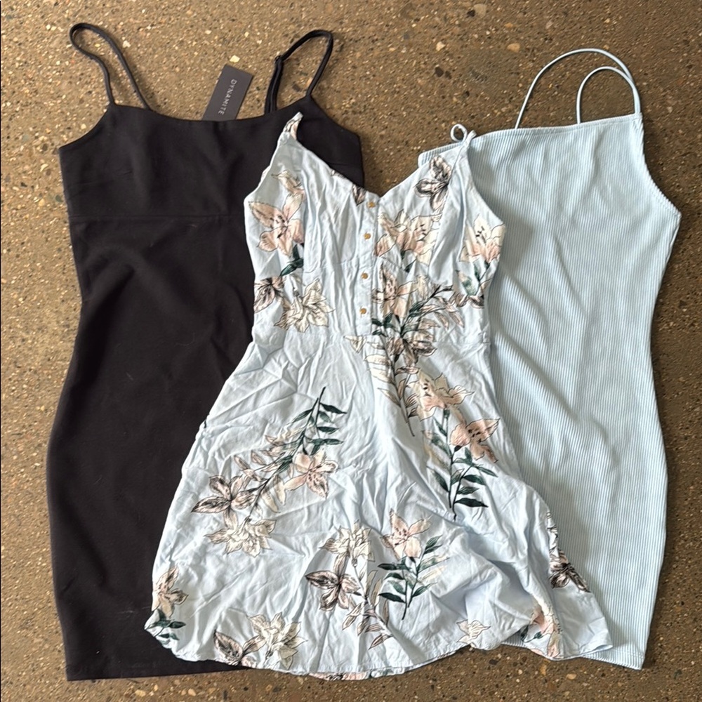 Dynamite / H&M xs-small dress bundle